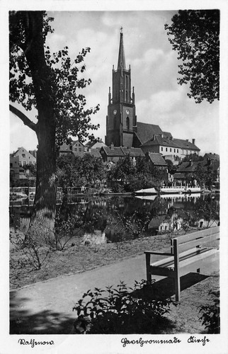 Rathenow havelpartie kirche - rathenow,