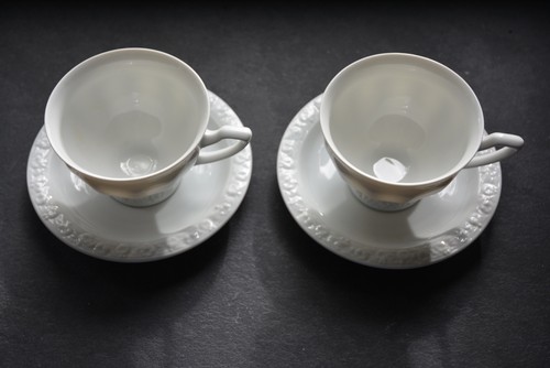Tasse mit untertasse - 2x,