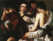 Das Konzert Michelangelo Merisi da Caravaggio Musik Alte Meister A3 25