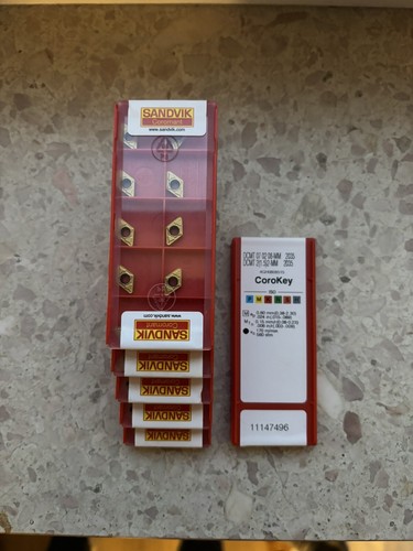 10x wendeschneidplatten dcmt - 10x,