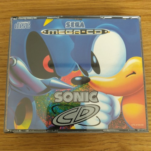 Sonic sega mega cd - cd,