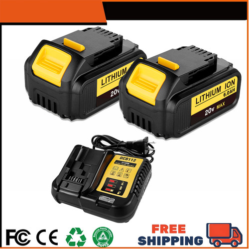 Für dewalt akku - 2x,