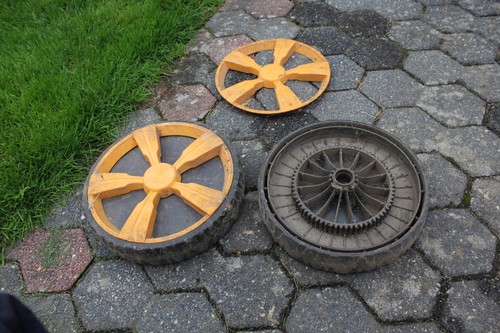 Hinterräder rasenmäher - rasenmäher, mc
