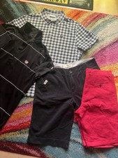 2 Polohemd Poloshirt Lacoste + Wilson -2 Shorts Kurz A. Fitch W34 schwarz s.Bild