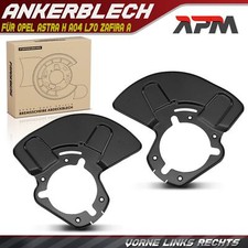 2x Ankerblech Bremsscheibe