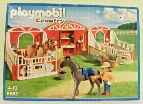 Playmobil pferdestall 5983 von - pferdestall,