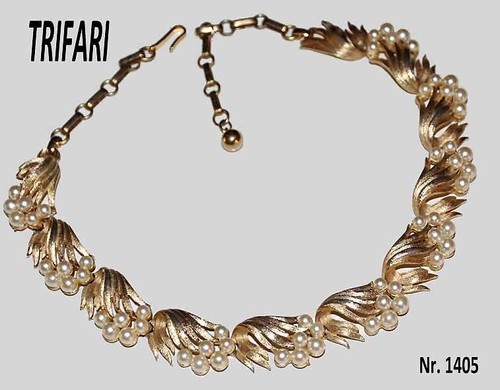 Trifari elegantes collier - elegantes,