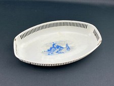 Alte Emaille Schale Brotschale