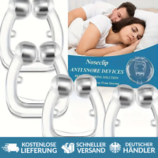 2er Set Premium Nasenklammern magnetisch Schnarchen Sport Nasenclips Snarch Stop