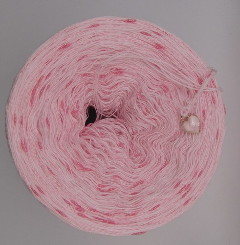 Lace bobbel babyrosa glitzer - lace,