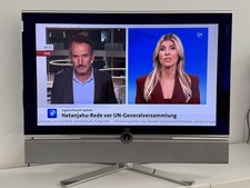 Loewe Individual 32 Compose Sound SL 150 in Edel Alu-Silb. mit TWIN-SAT Receiver