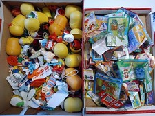 Konvolut Sammlung Schuhkarton voll mit Überraschungseier über 1kg