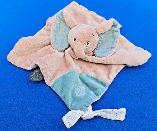 Nattou elefant schmusetuch - elefant,