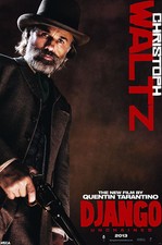Django Unchained Poster Dr. King Schultz Christoph Waltz + Powerstrips® Plakat 