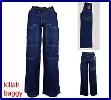 Killah Jeans Damenhose Mit Hoher Taille Palazzo Weit Vintage W27 W28 W29