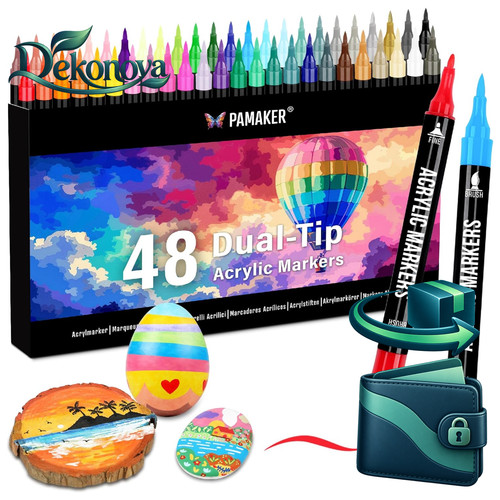 Acrylstifte marker set - acrylstifte, 48