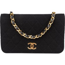 Chanel Quilted Cotton 24K Gold