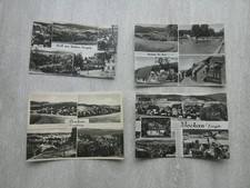 4 x AK Bockau Erzgebirge Straße Siedlung Gaststätte Zschorlau Albernau Aue Sosa