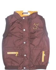 Sterntaler Nylon Stepp-Weste braun Serie Bär Basti 80 76185