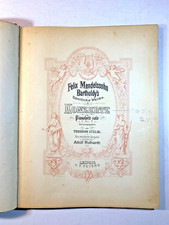 Noten.  Mendelssohn. Konzerte