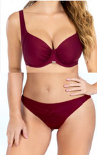 Rosme Swegmark Diana Swim Bikini SET Bügel BH Gr.40 (80G) UK BH 36F + 40/M  