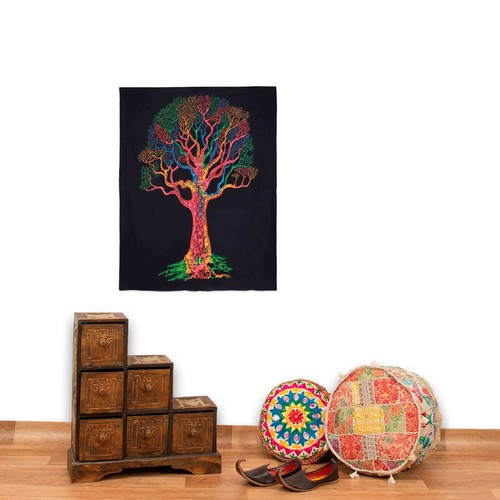 Wandbehang indisch tuch poster - tuch,