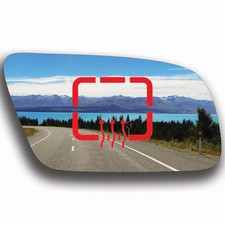 Blau Spiegelglas Rechts