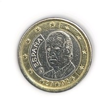 Münze 1 EURO Spanien, 2002