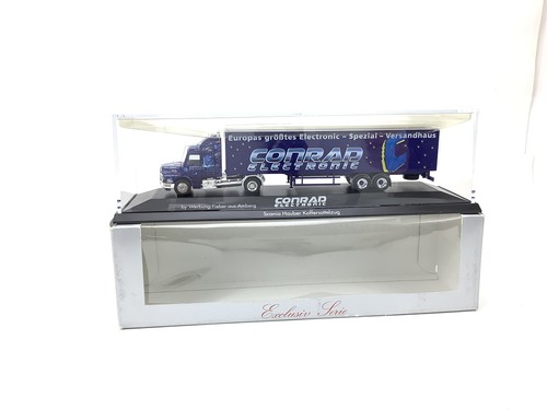 Herpa modellauto lkw scania - h0,