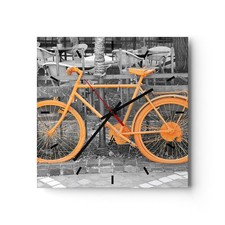 Modern Wanduhr 30x30cm Analog