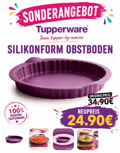 Tupperware silikonform - tupperware,