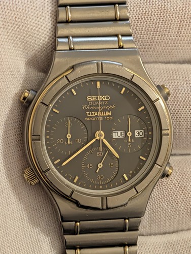 Seiko chrono quartz 7a38 - quartz,