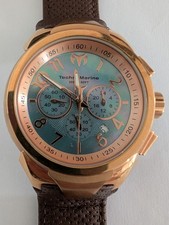 Technomarine Herren-Chronograph Perlmutt-Zifferblatt 20 ATM 46 X 60 mm