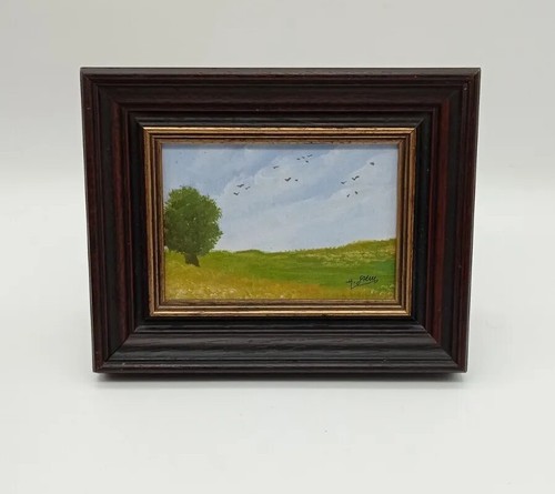 Original landschaftsbild acryl - landschaftsbild,