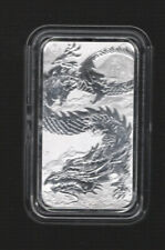 Australien 1 Unze Silber Drache Rectangle 2023 Perth Mint Stempelglanz aus Tube