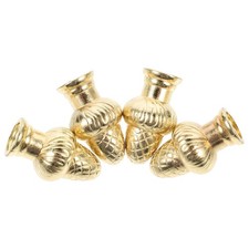 4 Pcs Decorative Finial Zierkopf Aus Hornrahmen Lichtknopf Metall