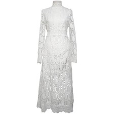 Maxikleid größe weiß - maxikleid,, l,