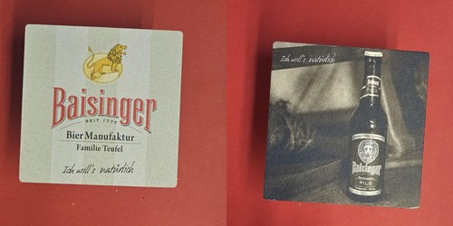 Baisinger bier manufaktur ich - baisinger,