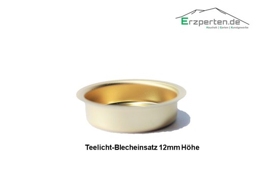 Teelicht blecheinsatz oder - blecheinsatz, 12