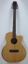 J.N LIS-AC Lismore Auditorium-Gitarre mit Cutaway und massiver Fichtendecke