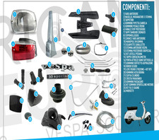 KIT Ersatzteile Für Piaggio