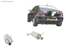 Ragazzon Duplex Sportauspuff Alfa Romeo 159 2.2l JTS je 90mm gerollt