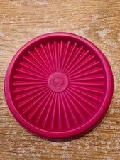 Tupperware Deckel * Sonnendeckel 812 Sonnenschüssel Druckdeckel * brombeer * 