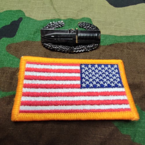 Army action combat badge - action,