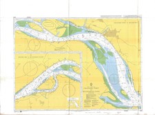 Admiralty marine seekarte 1605 - seekarte,