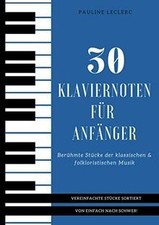 30 Klaviernoten für