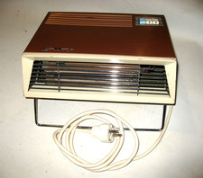 VINTAGE EWT Ventilator Heizlüfter Type SP 013 Rubin 220V, 1000/2000W, Thermostat