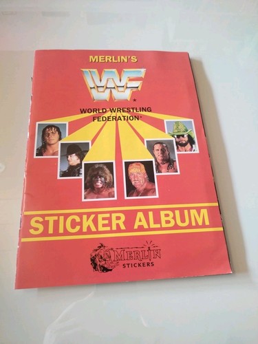 Wwf wwe stickeralbum 1992 - wwf, /