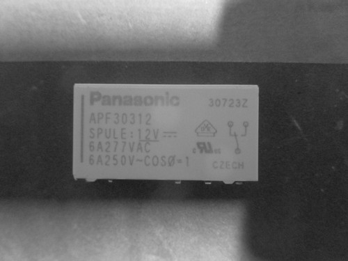Relais 250v 6a - relais, panasonic