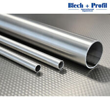 Edelstahl Rohr geschliffen K240 1.4301 V2A Ø10-204mm Handlauf Geländer bis 6m